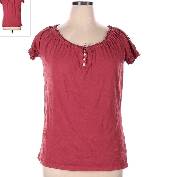 LRL Laren Ralph Lauren Pink Ruffle Neck & Sleeves Pullover Top Women's Plus 1X - Picture 1 of 6